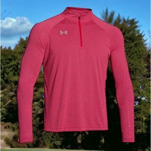 Under Armour Tech 1/4 Zip PGA Golf Pullover Long Sleeve Mens 2XL New Fast Ship